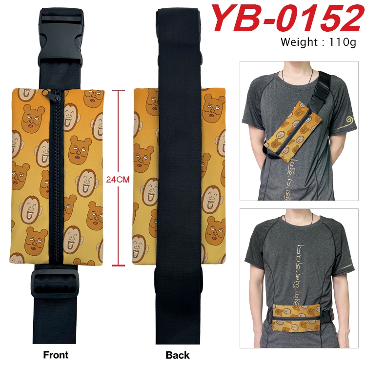 Mob Psycho 100 Anime Canvas Shoulder Bag Chest Bag Waist Bag 110g  YB-0152