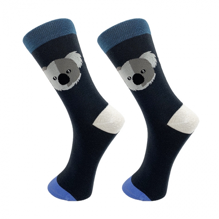 Koala College Style Couple Letter Short Sneakers Fashion Socks price for 10 pcs