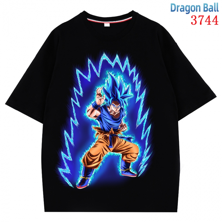 DRAGON BALL Anime Pure Cotton Short Sleeve T-shirt Direct Spray Technology from S to 4XL CMY-3744-2