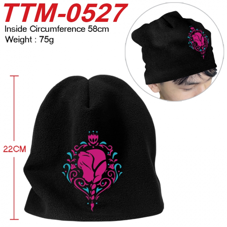 Frozen Printed plush cotton hat with a hat circumference of 58cm 75g (adult size) TTM-0527