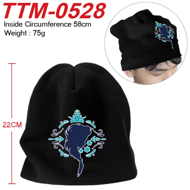Frozen Printed plush cotton hat with a hat circumference of 58cm 75g (adult size) TM-0528