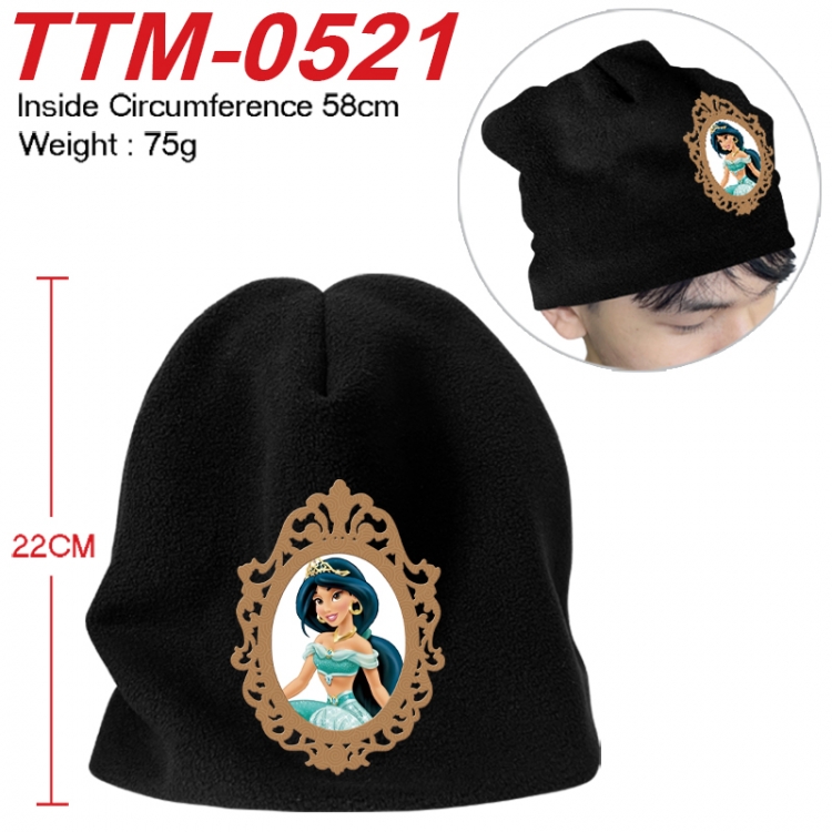 Disney Printed plush cotton hat with a hat circumference of 58cm 75g (adult size)  TTM-0521