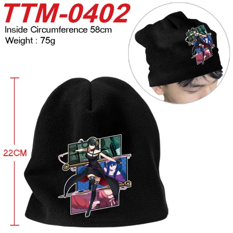 SPY×FAMILY Printed plush cotton hat with a hat circumference of 58cm 75g (adult size) TTM-0402