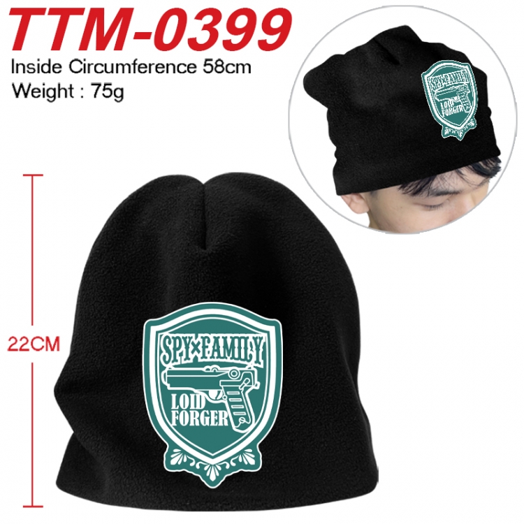 SPY×FAMILY Printed plush cotton hat with a hat circumference of 58cm 75g (adult size)  TTM-0399