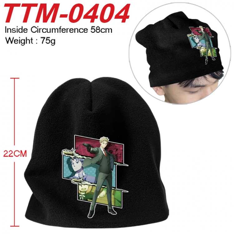 SPY×FAMILY Printed plush cotton hat with a hat circumference of 58cm 75g (adult size)  TTM-0404