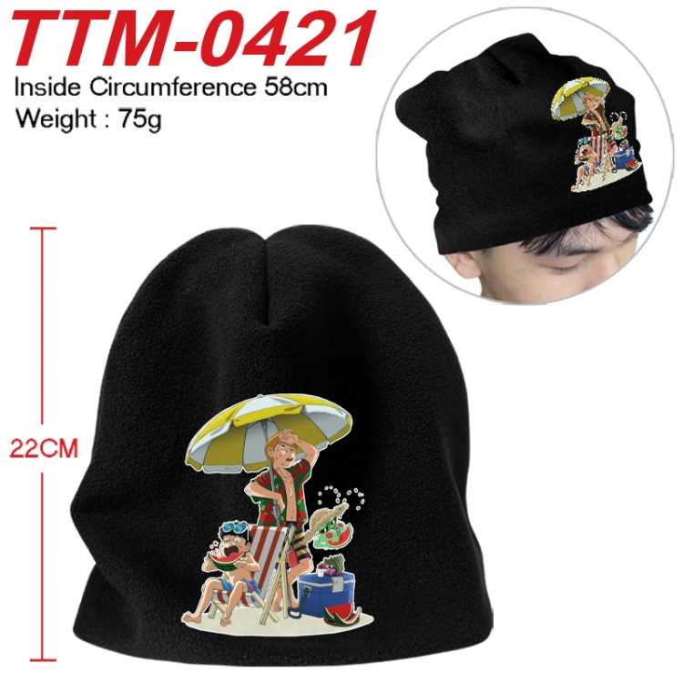 Mob Psycho 100 Printed plush cotton hat with a hat circumference of 58cm 75g (adult size) TTM-0421