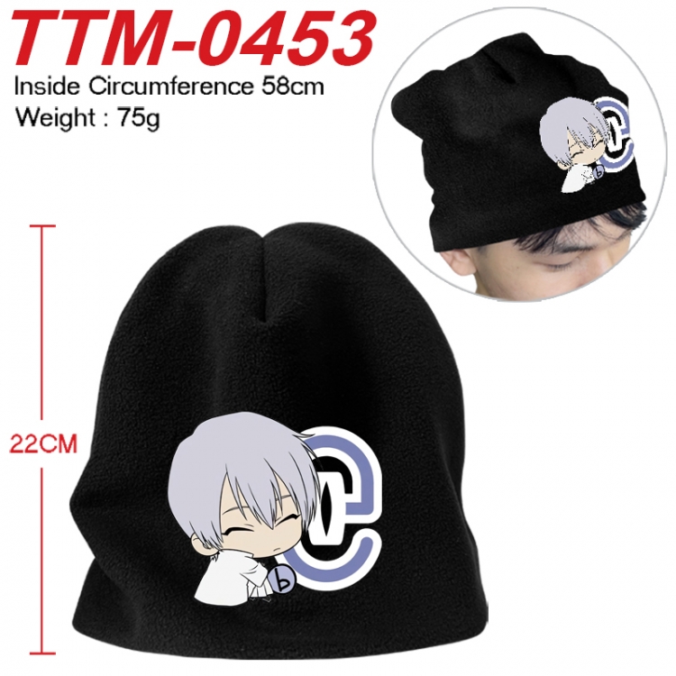 Bleach Printed plush cotton hat with a hat circumference of 58cm 75g (adult size) TTM-0453