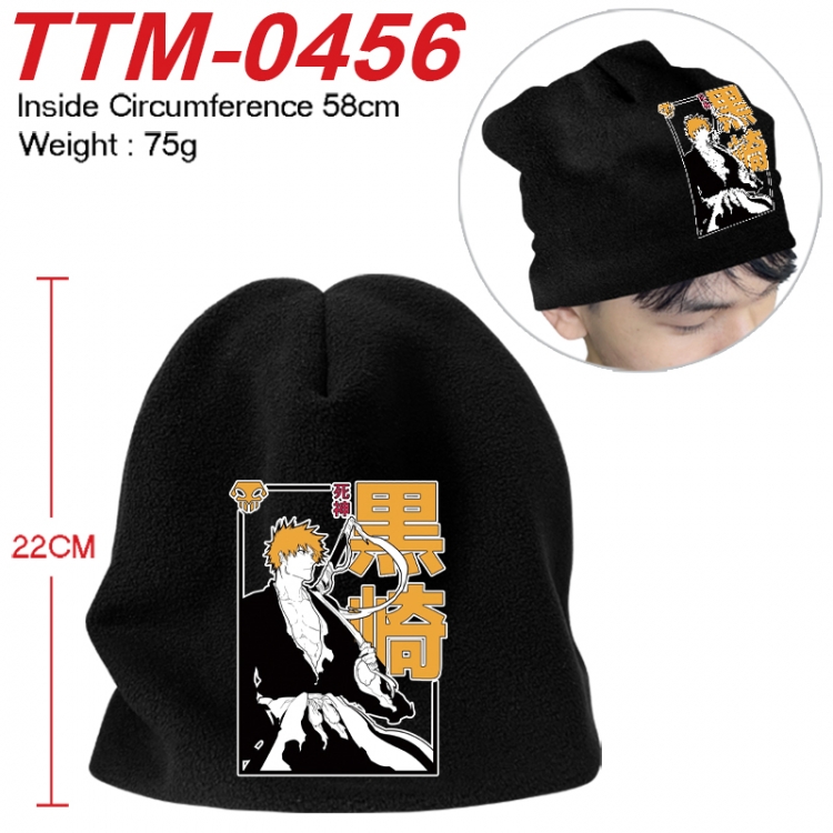 Bleach Printed plush cotton hat with a hat circumference of 58cm 75g (adult size) TTM-0456