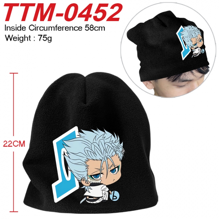 Bleach Printed plush cotton hat with a hat circumference of 58cm 75g (adult size) TTM-0452