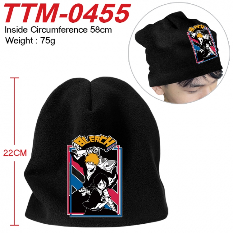 Bleach Printed plush cotton hat with a hat circumference of 58cm 75g (adult size) TTM-0455