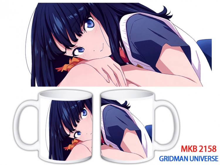 GRIDMAN UNIVERSE Anime color printing ceramic mug cup price for 5 pcs MKB-2158
