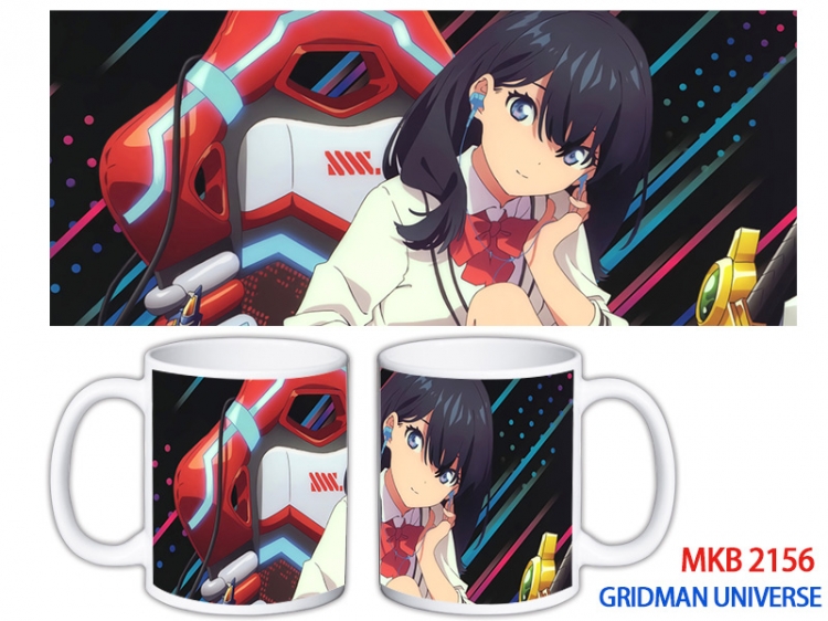 GRIDMAN UNIVERSE Anime color printing ceramic mug cup price for 5 pcs MKB-2156