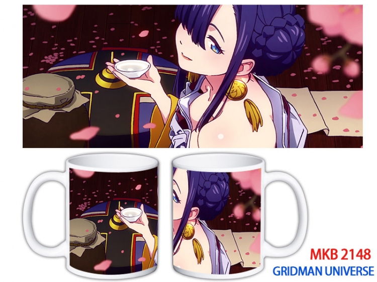GRIDMAN UNIVERSE Anime color printing ceramic mug cup price for 5 pcs MKB-2148
