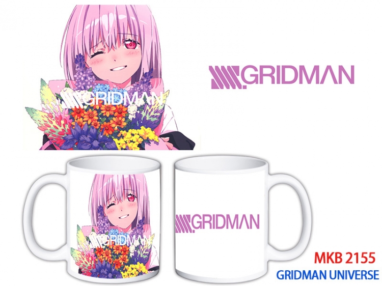GRIDMAN UNIVERSE Anime color printing ceramic mug cup price for 5 pcs MKB-2155