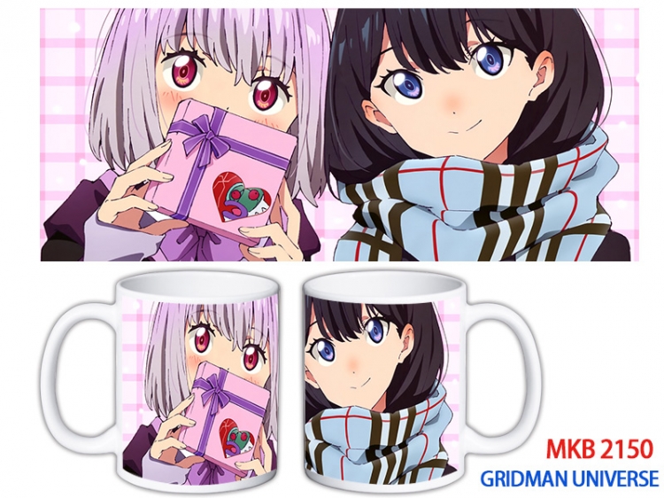 GRIDMAN UNIVERSE Anime color printing ceramic mug cup price for 5 pcs MKB-2150