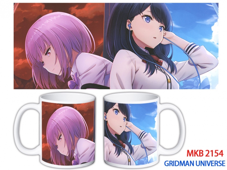 GRIDMAN UNIVERSE Anime color printing ceramic mug cup price for 5 pcs MKB-2154