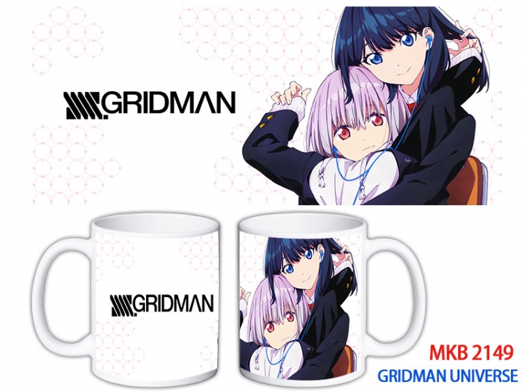 GRIDMAN UNIVERSE Anime color printing ceramic mug cup price for 5 pcs MKB-2149