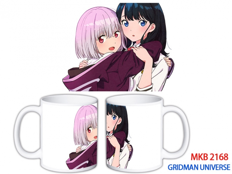 GRIDMAN UNIVERSE Anime color printing ceramic mug cup price for 5 pcs MKB-2168