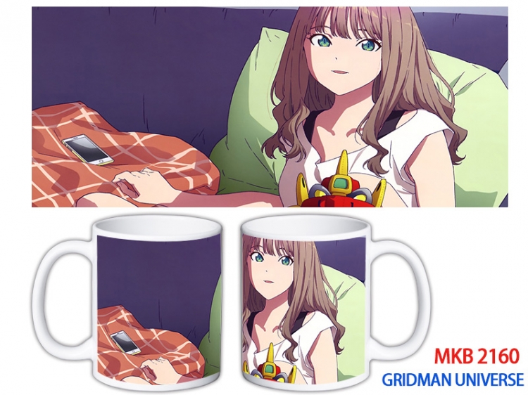 GRIDMAN UNIVERSE Anime color printing ceramic mug cup price for 5 pcs MKB-2160