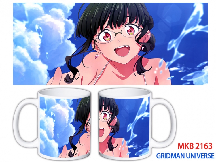 GRIDMAN UNIVERSE Anime color printing ceramic mug cup price for 5 pcs MKB-2163