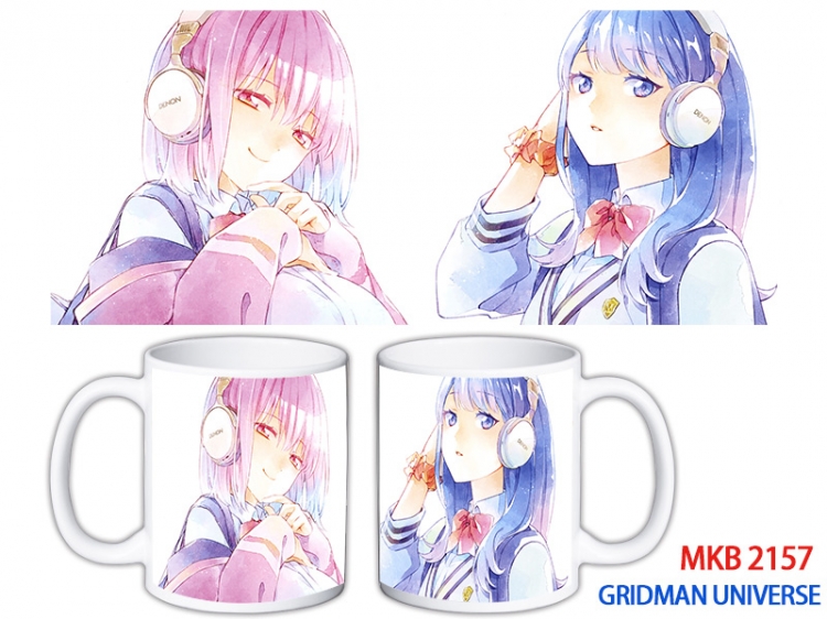 GRIDMAN UNIVERSE Anime color printing ceramic mug cup price for 5 pcs MKB-2157