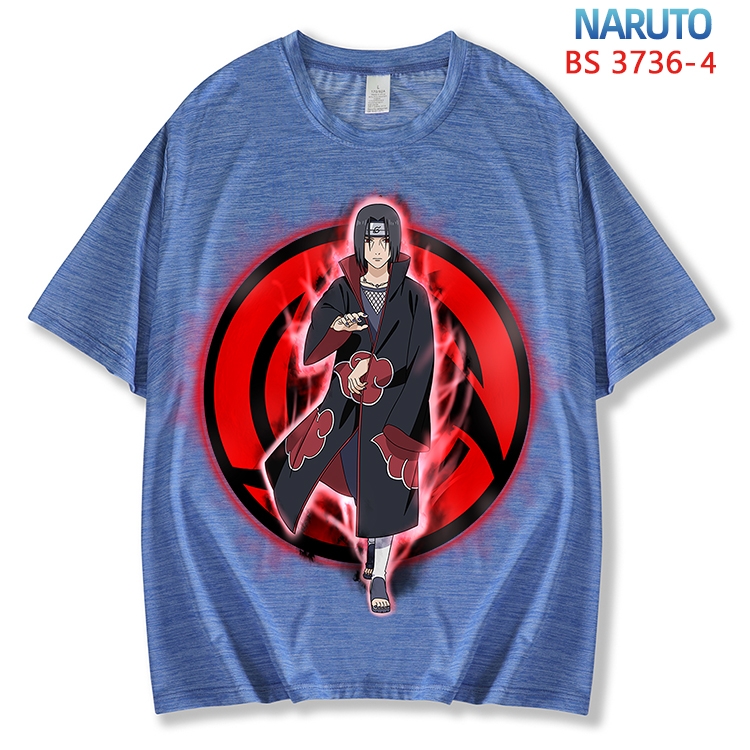 Naruto  ice silk cotton loose and comfortable T-shirt from XS to 5XL BS-3736-4