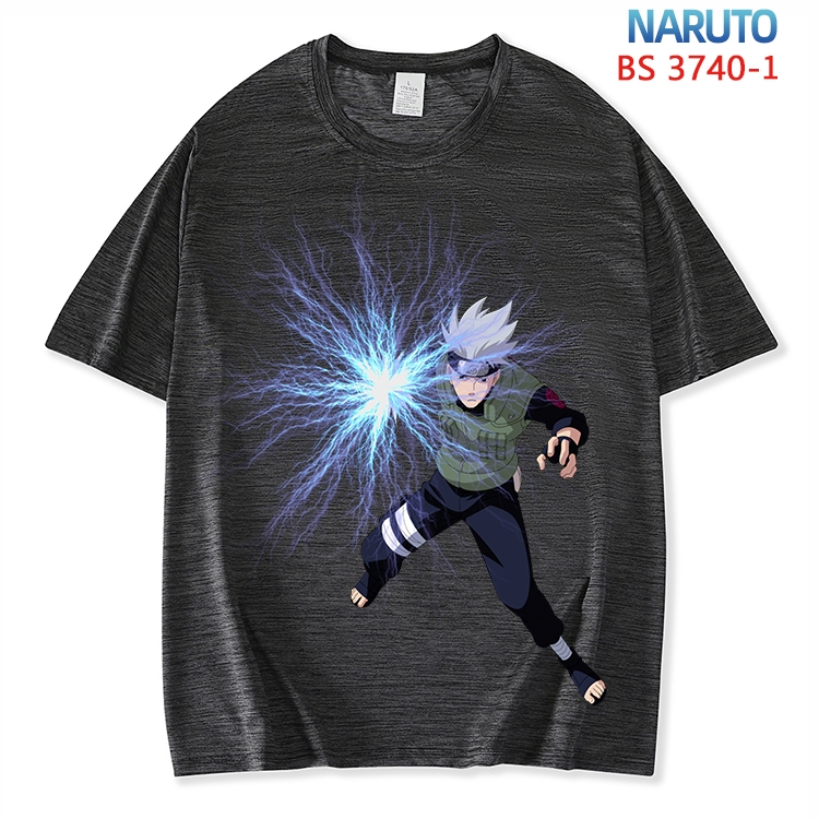 Naruto  ice silk cotton loose and comfortable T-shirt from XS to 5XL BS-3740-1