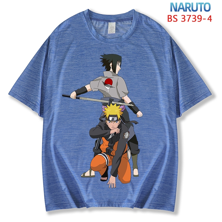 Naruto  ice silk cotton loose and comfortable T-shirt from XS to 5XL  BS-3739-4