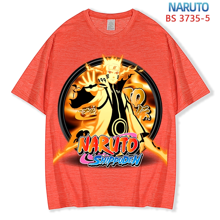 Naruto  ice silk cotton loose and comfortable T-shirt from XS to 5XL  BS-3735-5