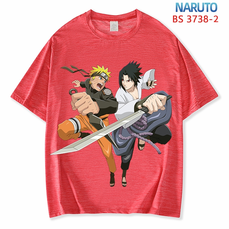 Naruto  ice silk cotton loose and comfortable T-shirt from XS to 5XL  BS-3738-2