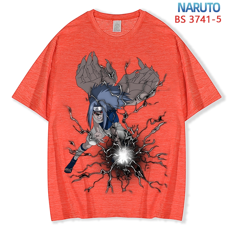 Naruto  ice silk cotton loose and comfortable T-shirt from XS to 5XL  BS-3741-5