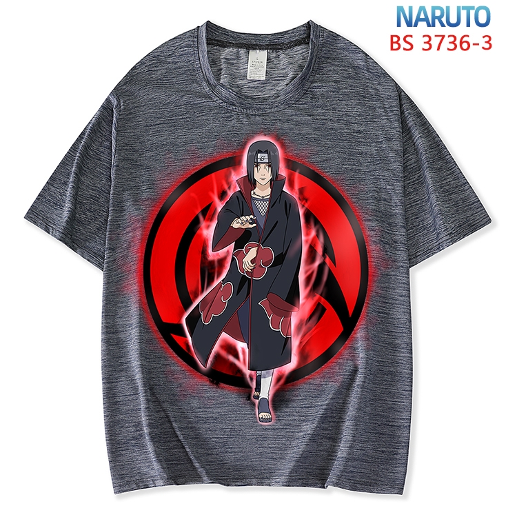 Naruto  ice silk cotton loose and comfortable T-shirt from XS to 5XL BS-3736-3