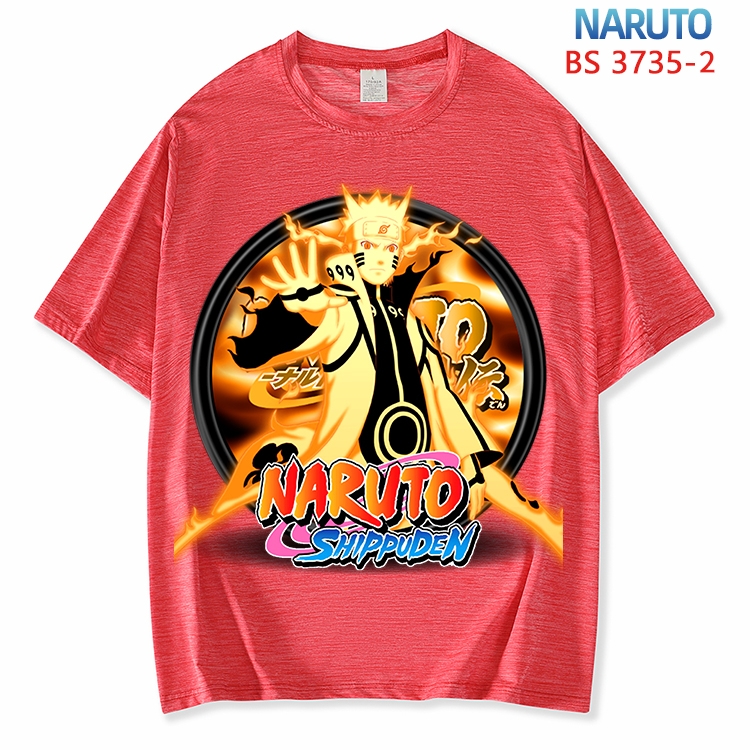 Naruto  ice silk cotton loose and comfortable T-shirt from XS to 5XL  BS-3735-2