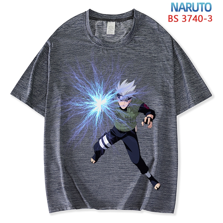 Naruto  ice silk cotton loose and comfortable T-shirt from XS to 5XL BS-3740-3