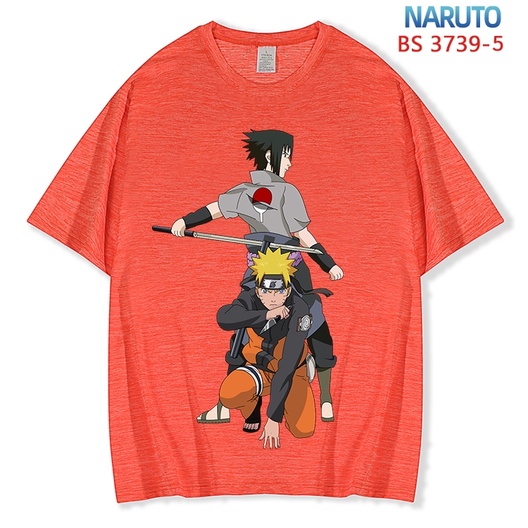 Naruto  ice silk cotton loose and comfortable T-shirt from XS to 5XL  BS-3739-5