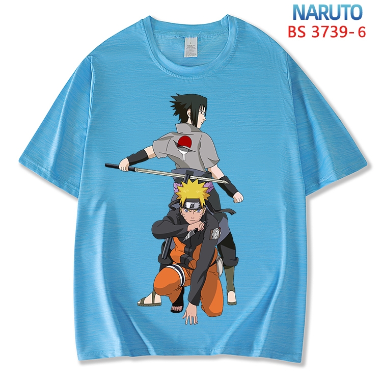 Naruto  ice silk cotton loose and comfortable T-shirt from XS to 5XL  BS-3739-6