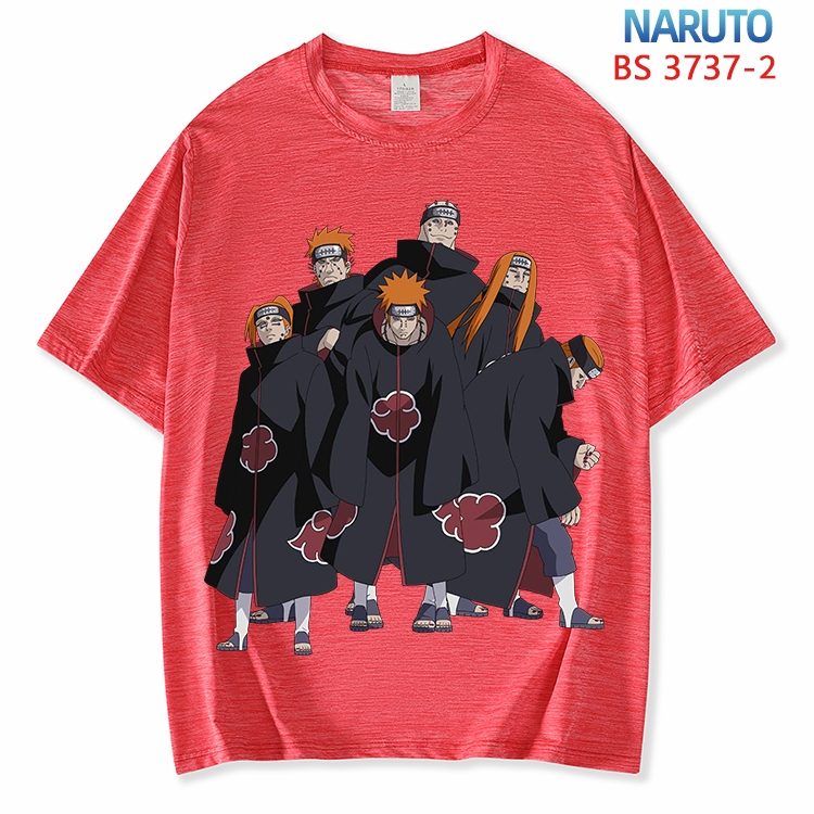 Naruto  ice silk cotton loose and comfortable T-shirt from XS to 5XL BS-3737-2