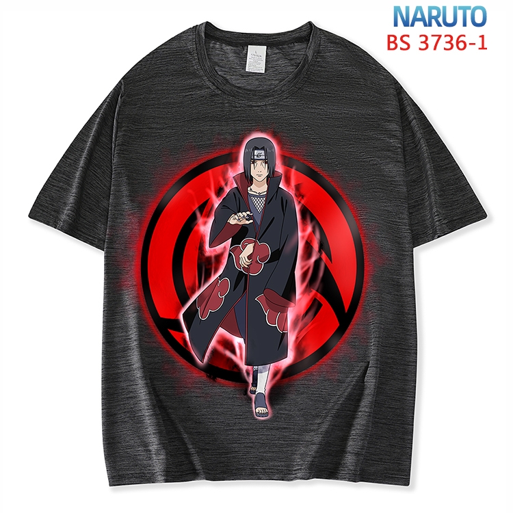 Naruto  ice silk cotton loose and comfortable T-shirt from XS to 5XL BS-3736-1