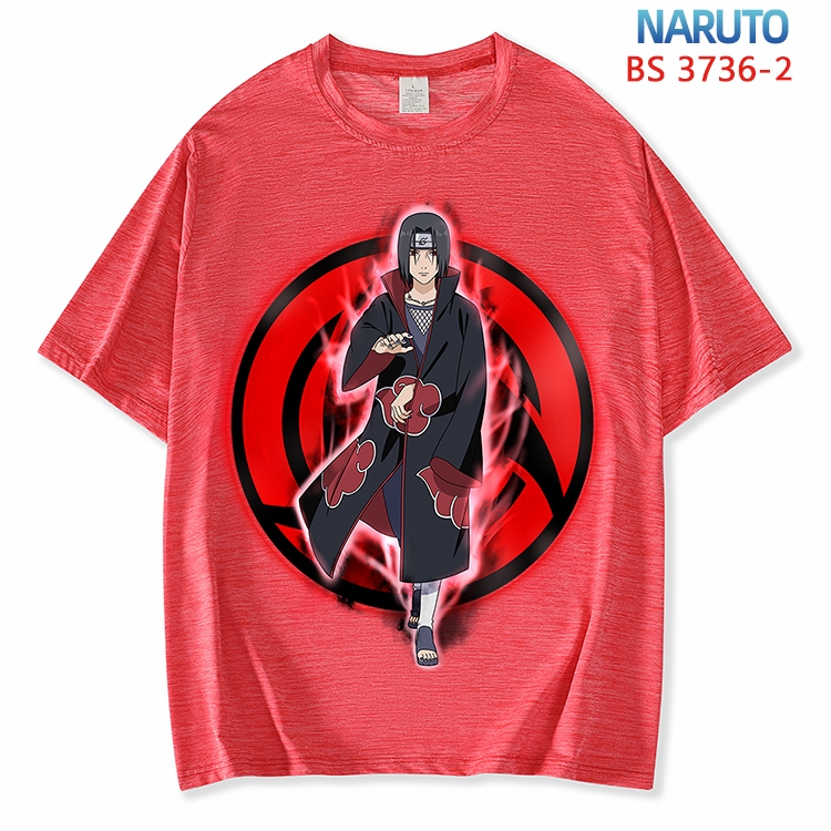 Naruto  ice silk cotton loose and comfortable T-shirt from XS to 5XL  BS-3736-2