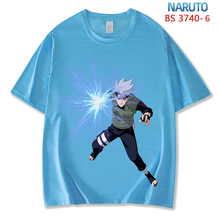 Naruto  ice silk cotton loose and comfortable T-shirt from XS to 5XL BS-3740-6