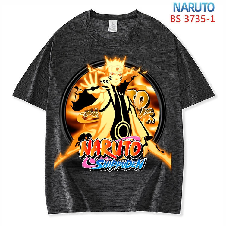 Naruto  ice silk cotton loose and comfortable T-shirt from XS to 5XL  BS-3735-1