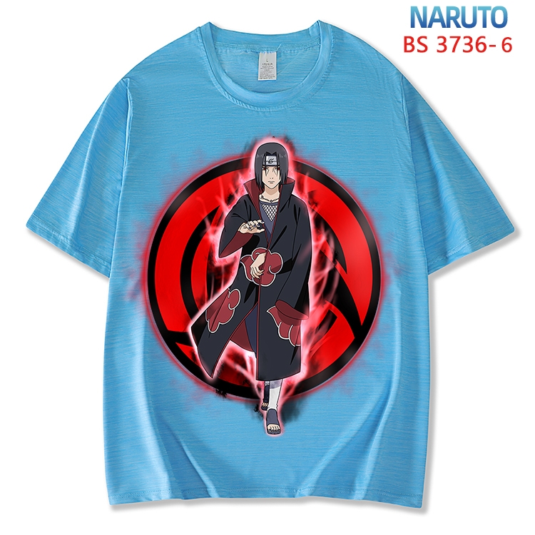 Naruto  ice silk cotton loose and comfortable T-shirt from XS to 5XL BS-3736-6