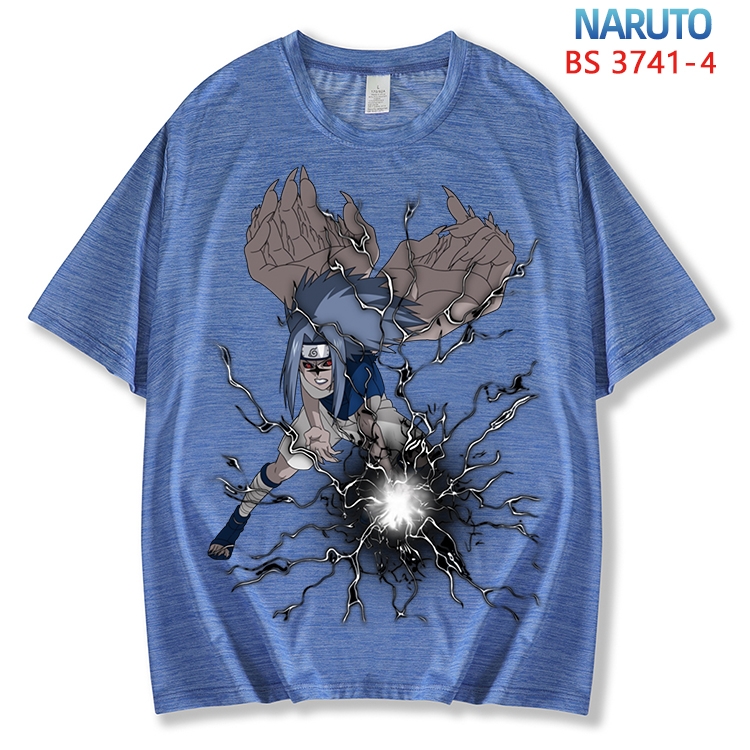 Naruto  ice silk cotton loose and comfortable T-shirt from XS to 5XL BS-3741-4