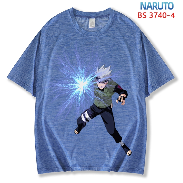 Naruto  ice silk cotton loose and comfortable T-shirt from XS to 5XL  BS-3740-4