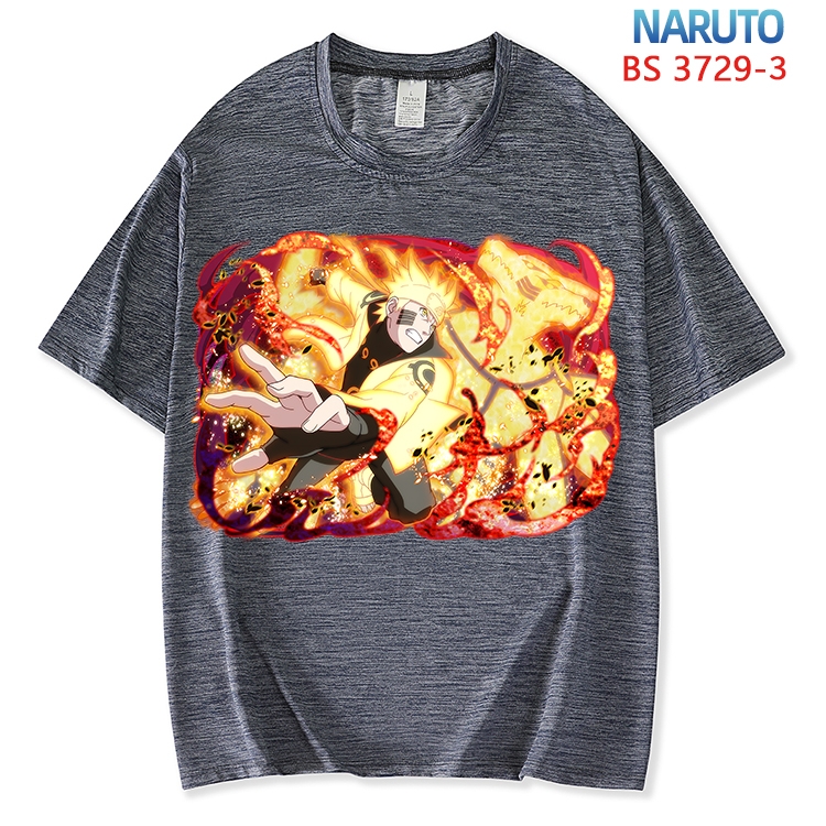 Naruto  ice silk cotton loose and comfortable T-shirt from XS to 5XL  BS-3729-3