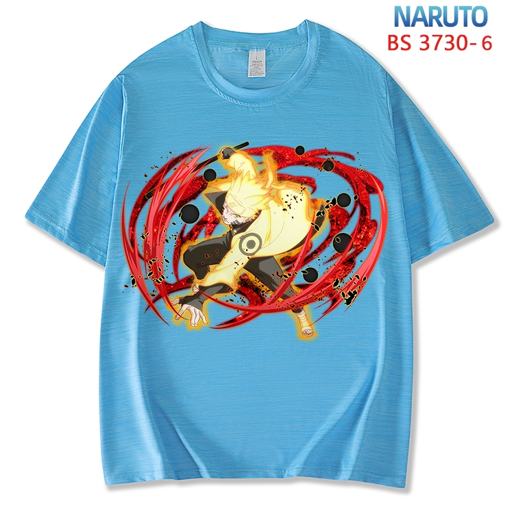 Naruto  ice silk cotton loose and comfortable T-shirt from XS to 5XL BS-3730-6