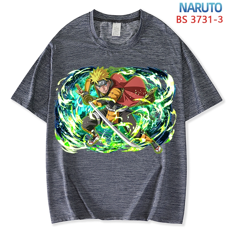 Naruto  ice silk cotton loose and comfortable T-shirt from XS to 5XL  BS-3731-3