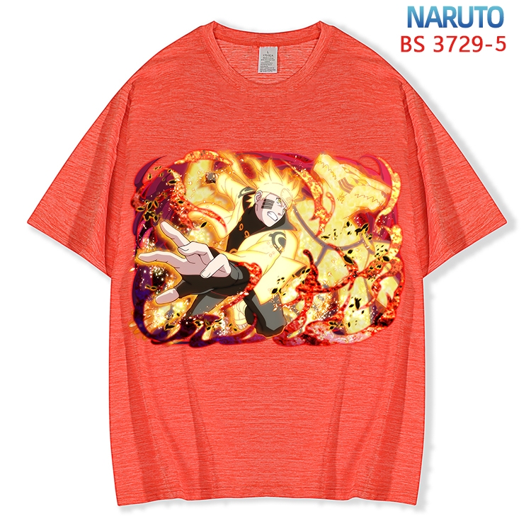 Naruto  ice silk cotton loose and comfortable T-shirt from XS to 5XL BS-3729-5