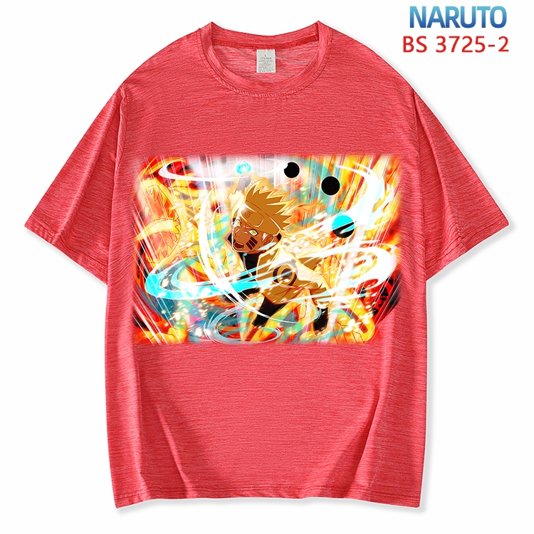 Naruto  ice silk cotton loose and comfortable T-shirt from XS to 5XL BS-3725-2