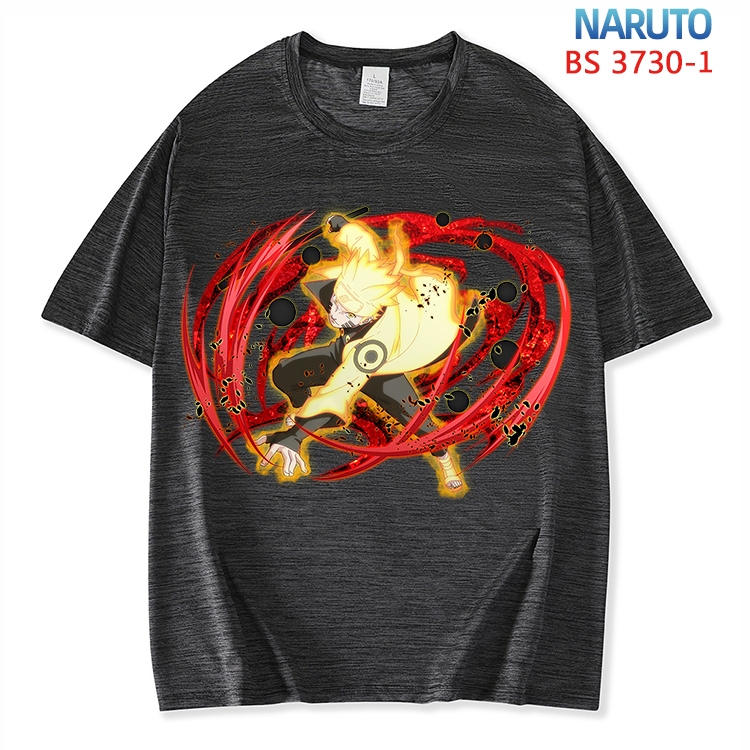 Naruto  ice silk cotton loose and comfortable T-shirt from XS to 5XL BS-3730-1